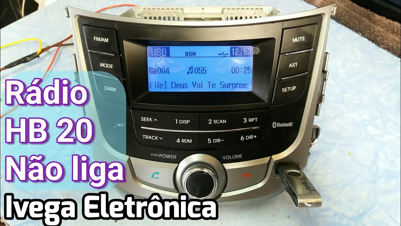 Radio HB20, não liga, super dica