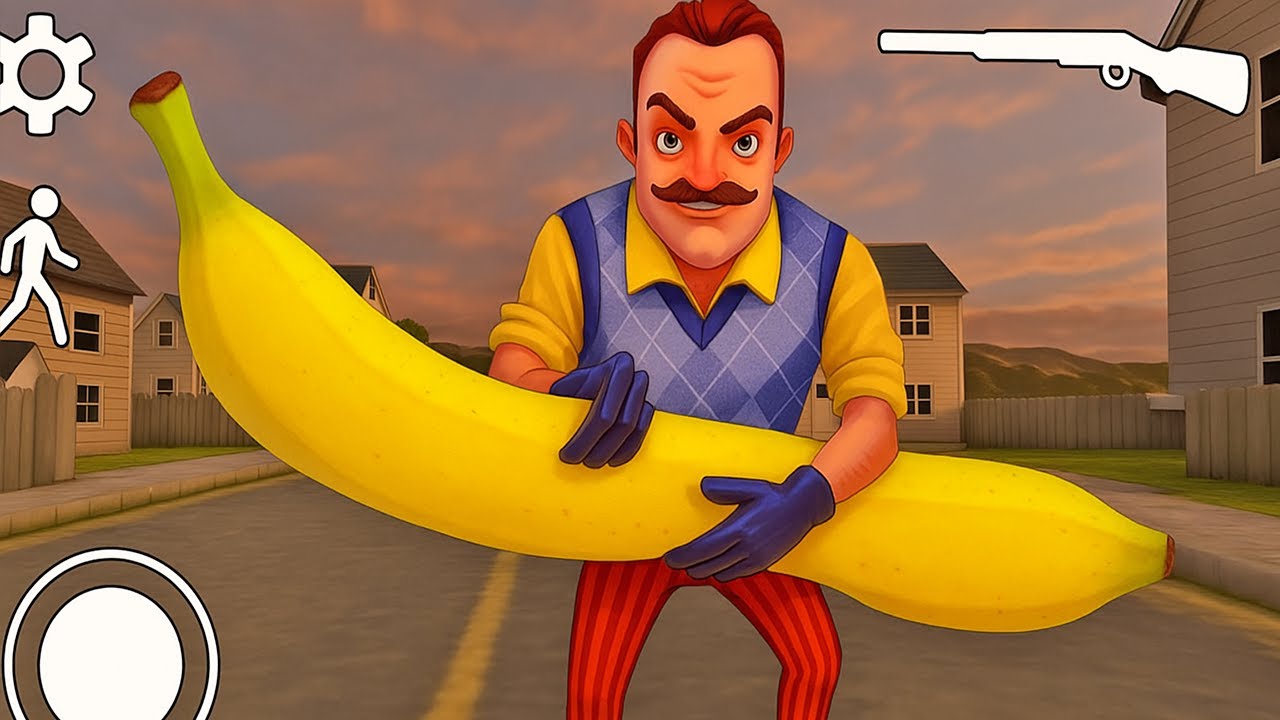 SUPER WEAPON! || Funny moments in Hello Neighbour || Experiments with Neighbour