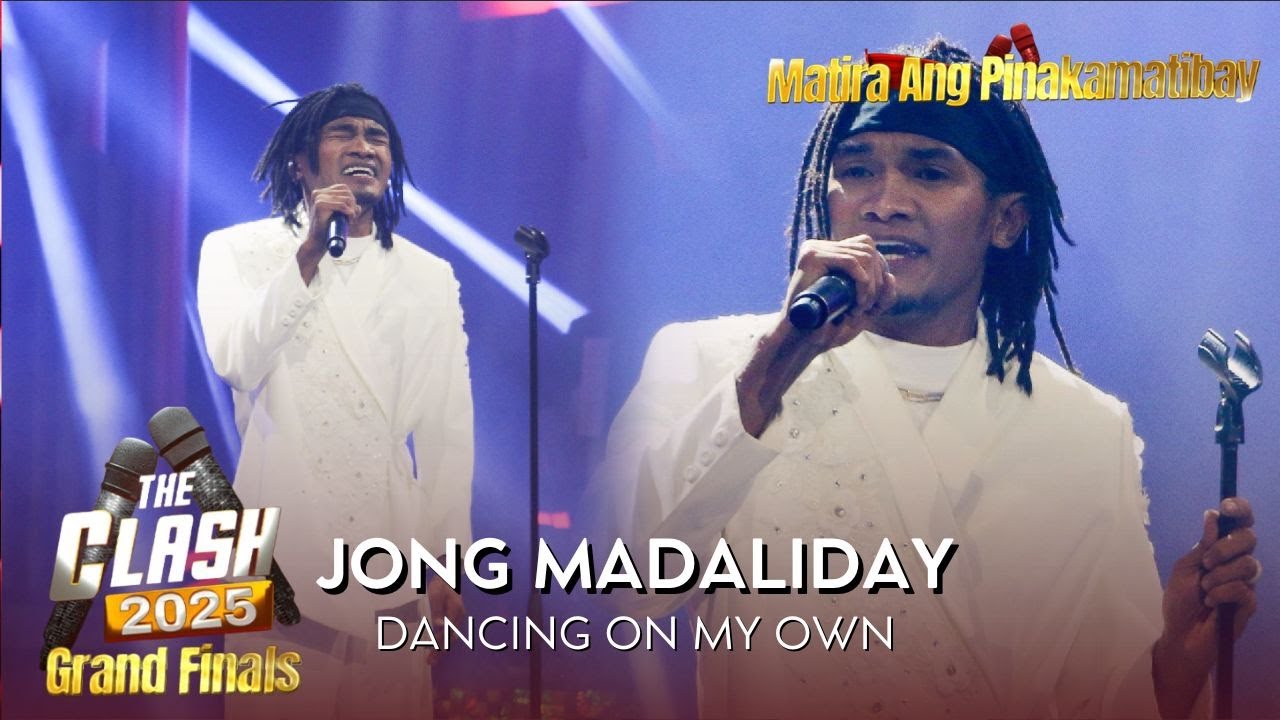 Jong Madaliday delivers a standout performance of &lsquo;Dancing On My Own&rsquo; | The Clash 2025