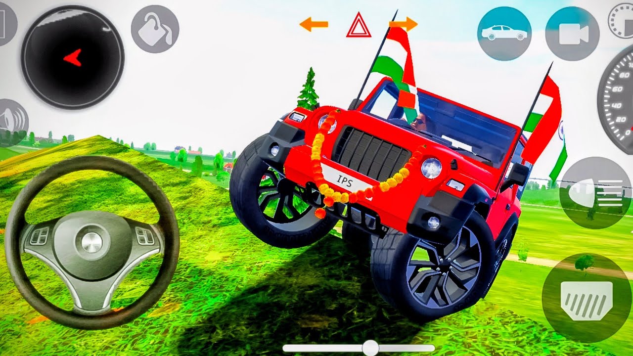 Доллар (Песня) Модифицированный Mahindra Thar👿 | Indian Cars Simulator 3D Game | Car Games 3D @SN...