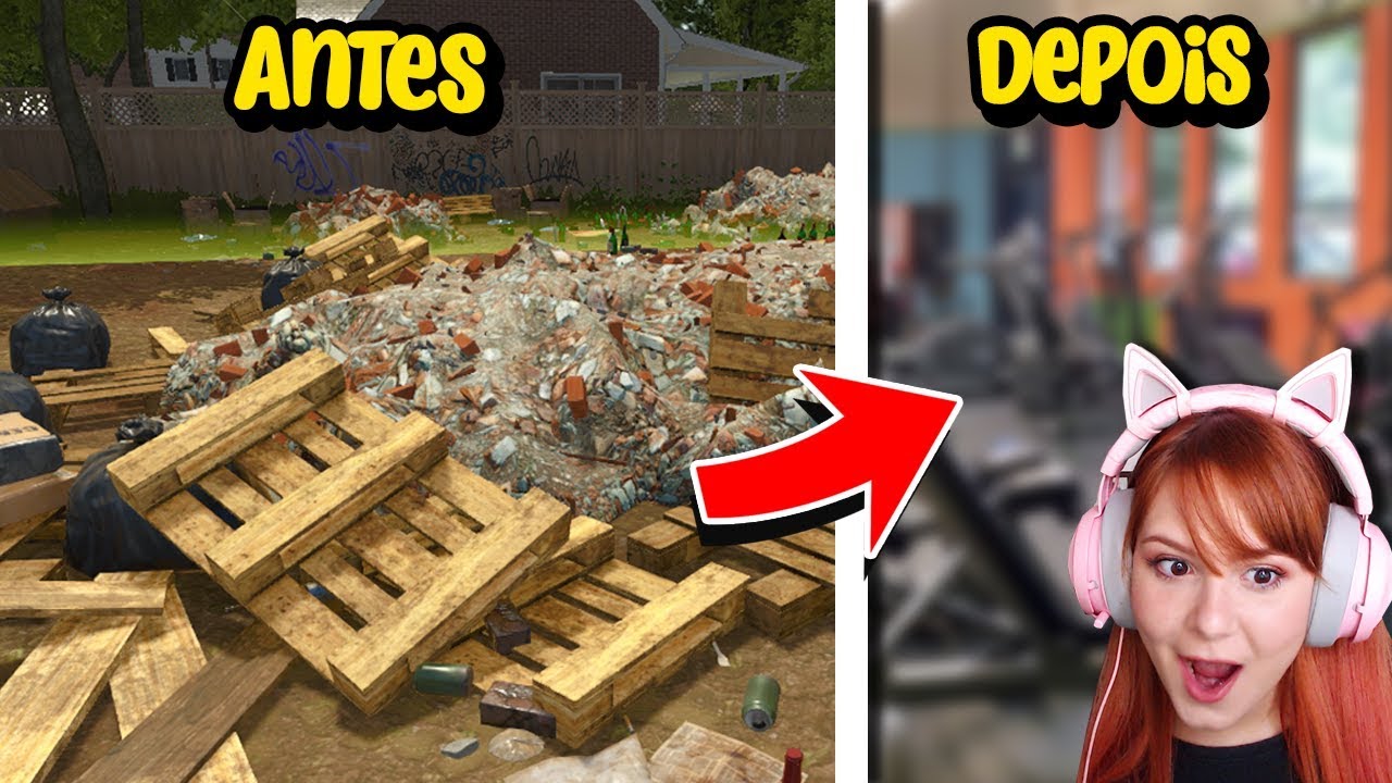 TRANSFORMEI ESSE LIXÃO EM ALGO INCRÍVEL! | HOUSE FLIPPER #33