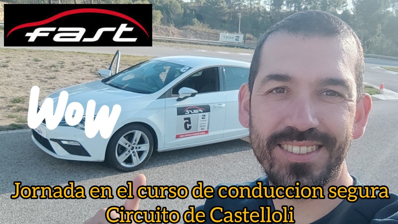 Jornada en el circuito de Castelloli! Curso de conducción segura!🚗🏎️🏁