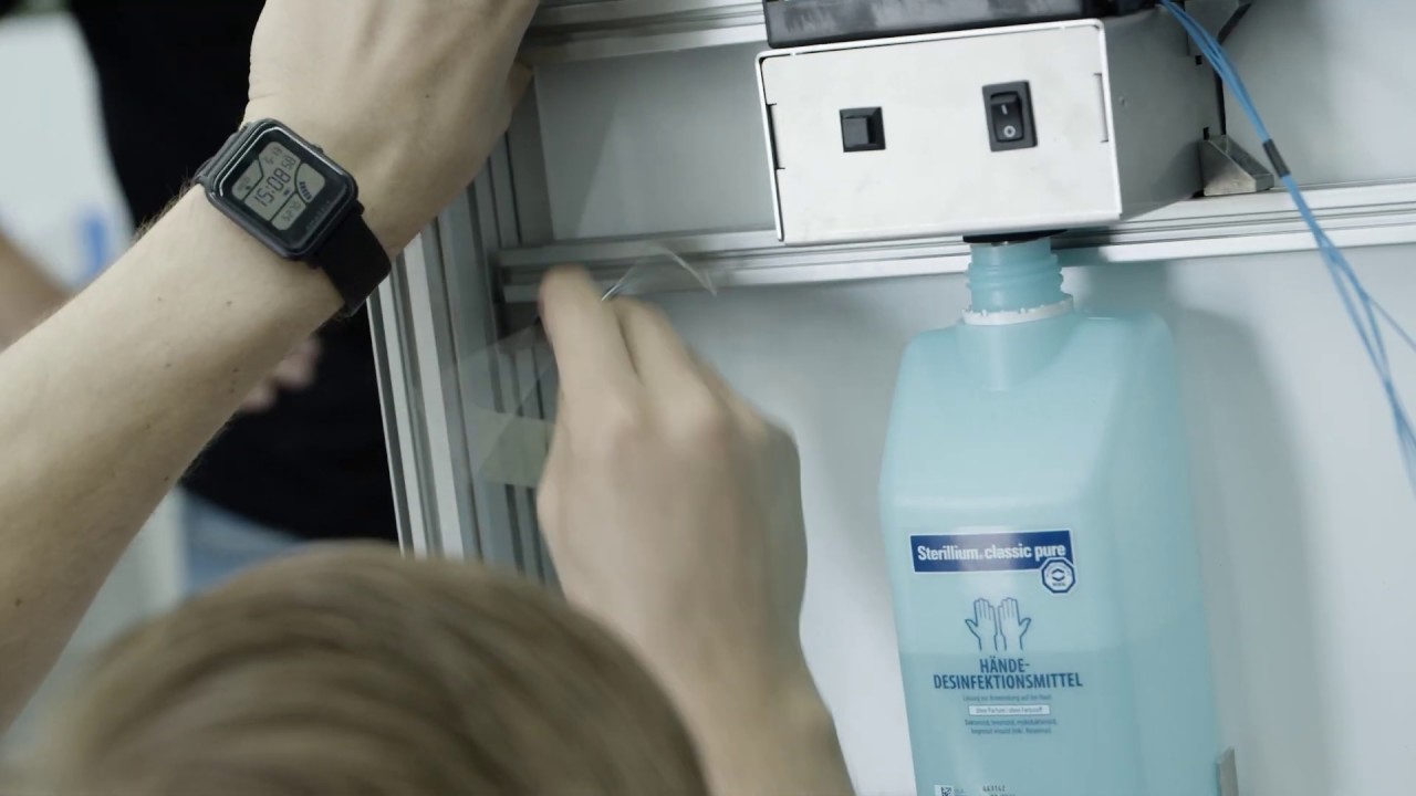 wesoprotect - Desinfektionsmittelstelen - Made in MRN/Germany