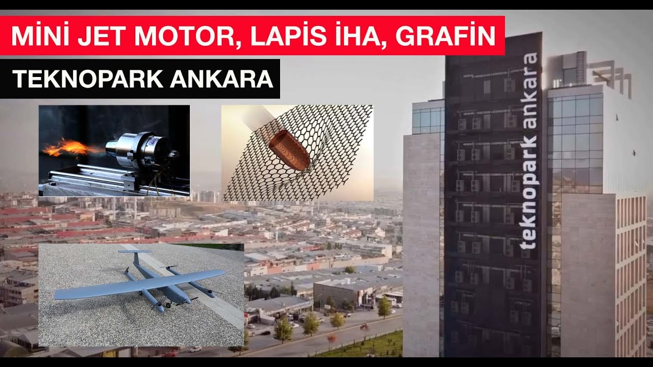 Savunmada grafen, Lapis İHA ve yerli mikro jet motor: Teknopark Ankara'nın şirketleri #sahaexpo