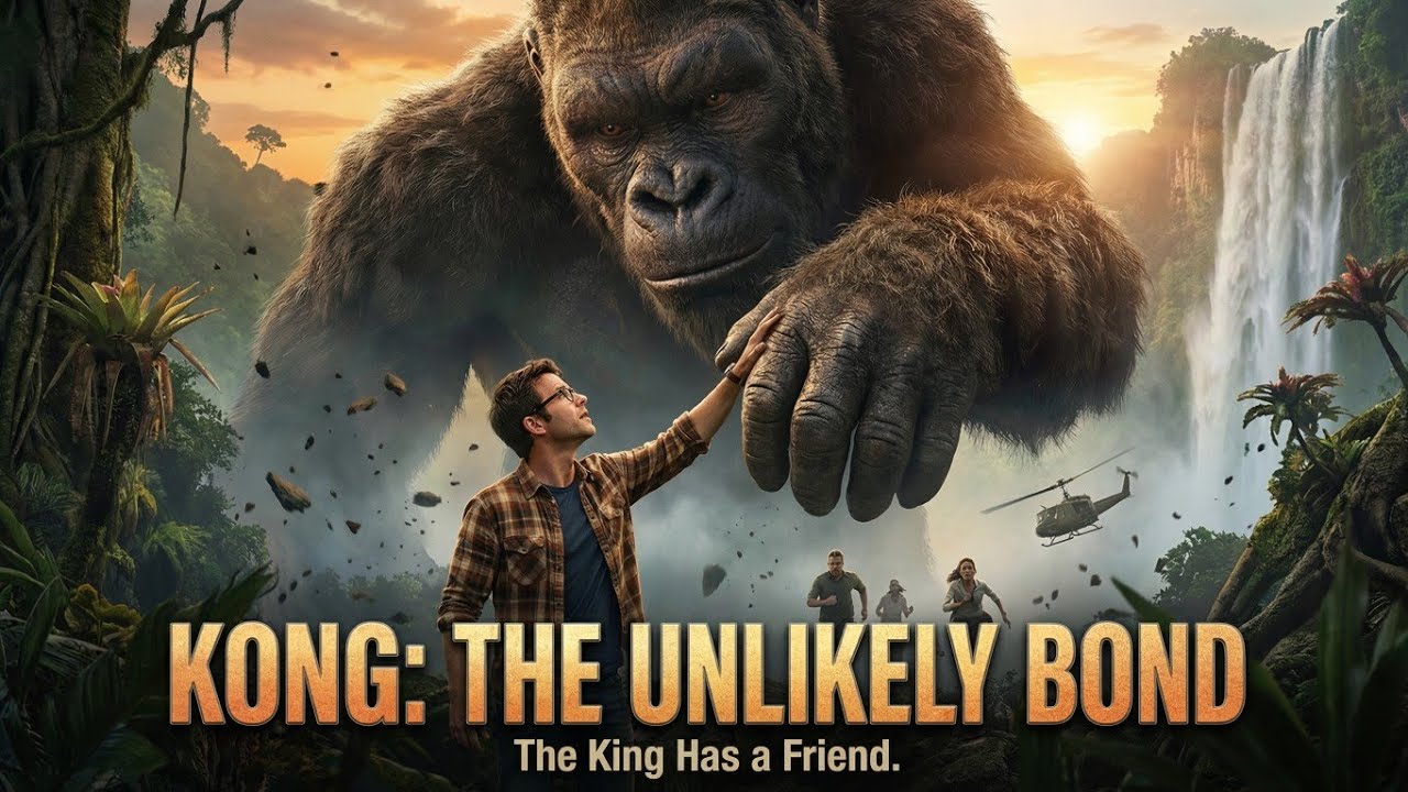 King Kong Protects His Best Friend Harry from a Savage Dinosaur | King Kong Movie