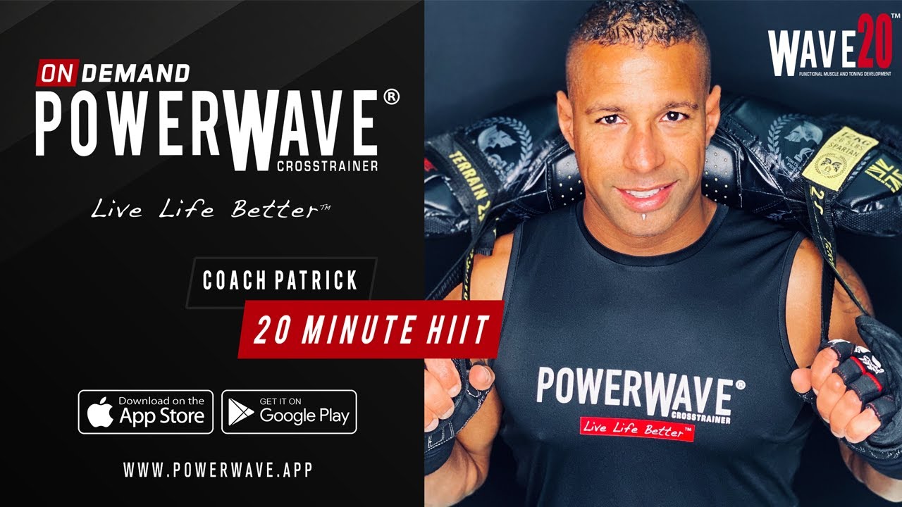 POWERWAVE WORKOUT WITH COACH PATRICK