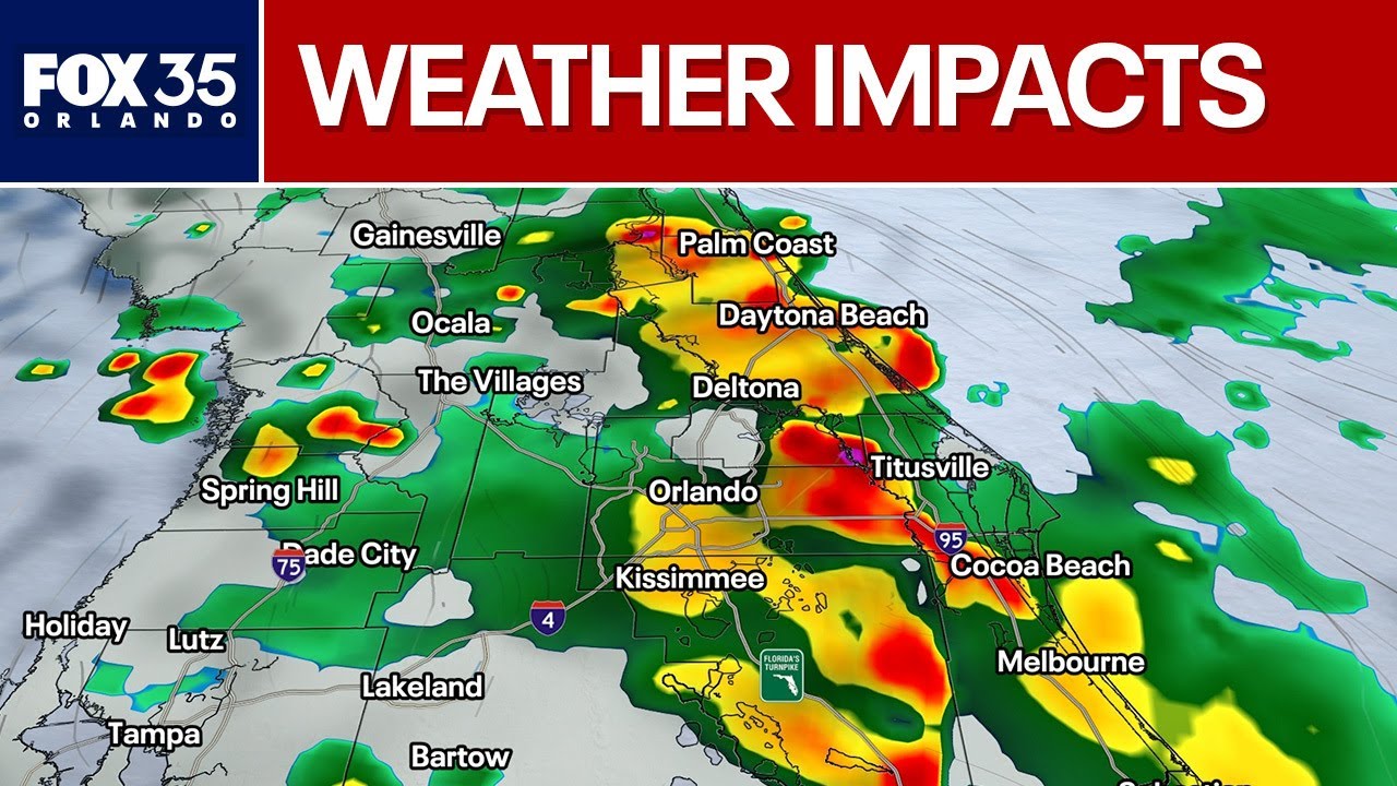 Orlando, Florida weather forecast: Heavy rain, storms expected