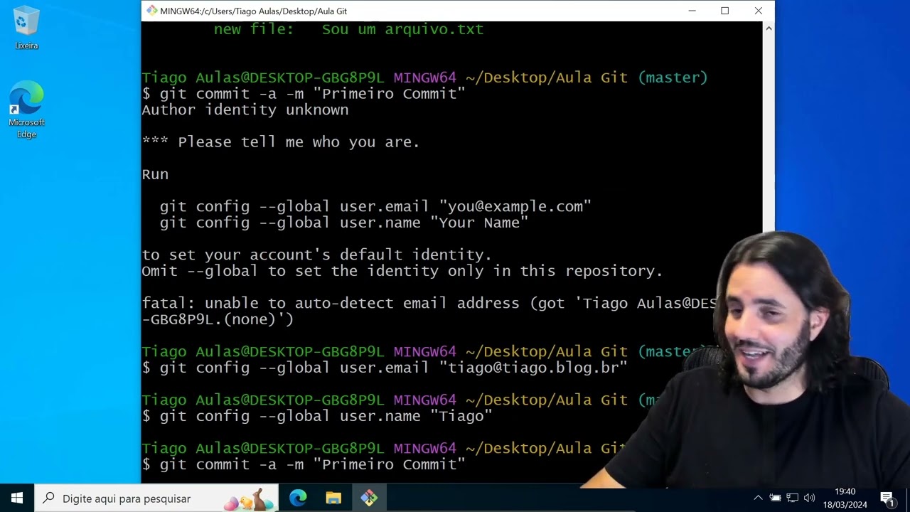 COMO INSTALAR E USAR O GIT COM GITHUB