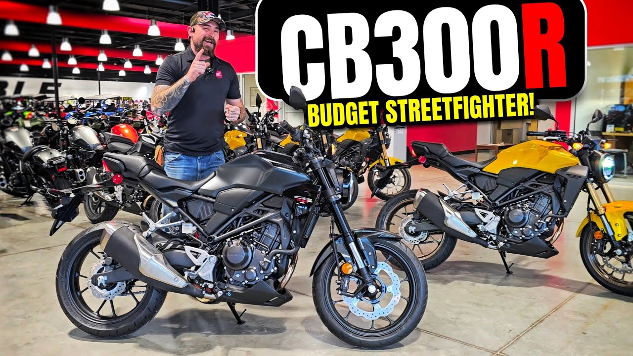 NEW 2025 Honda CB300R Review with Gus! | BEST Budget Naked Sport Bike?