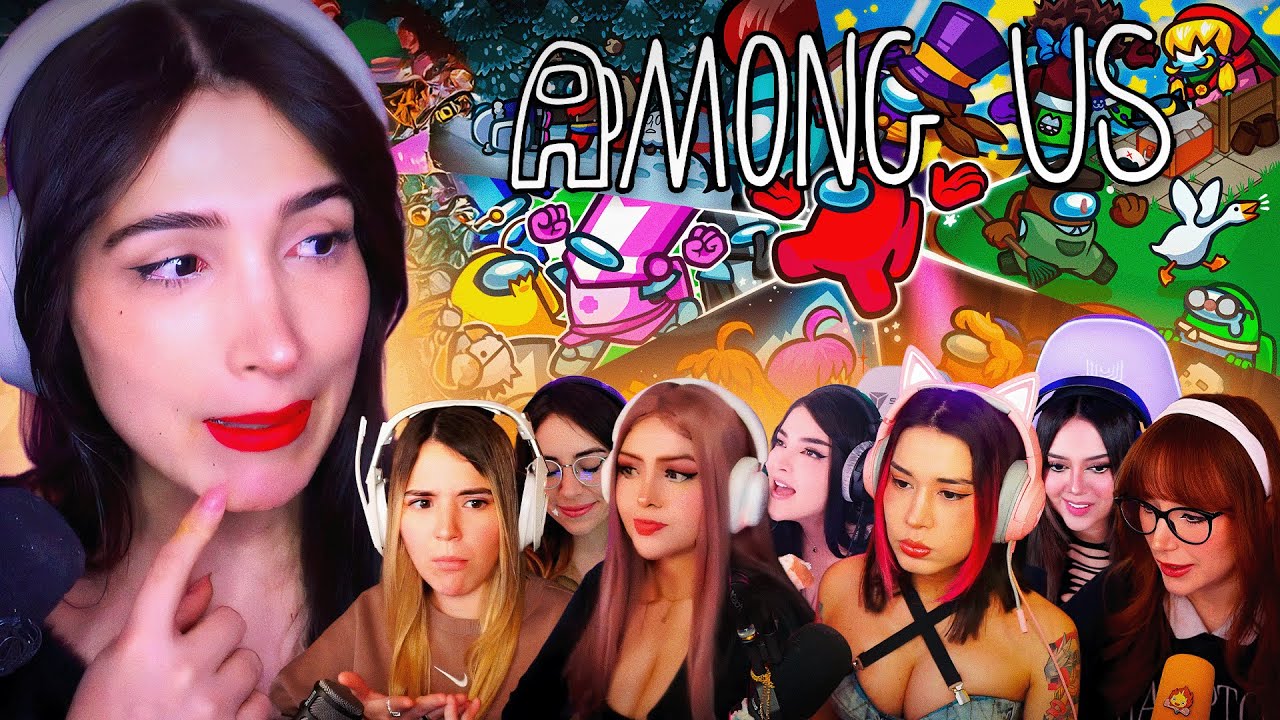 TERMINAMOS PELEADAS?! 😤😱 | AMONG US con RIVERS, ARI, AMA, REN, MOLLY, CAPRI y PATTY |AUDIO ARREGLADO