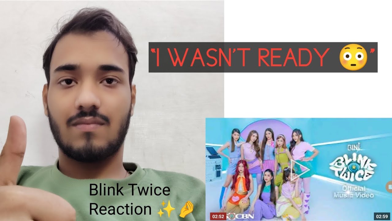 Indian Reacts to BINI – Blink Twice | I Did NOT Expect This 😳🔥