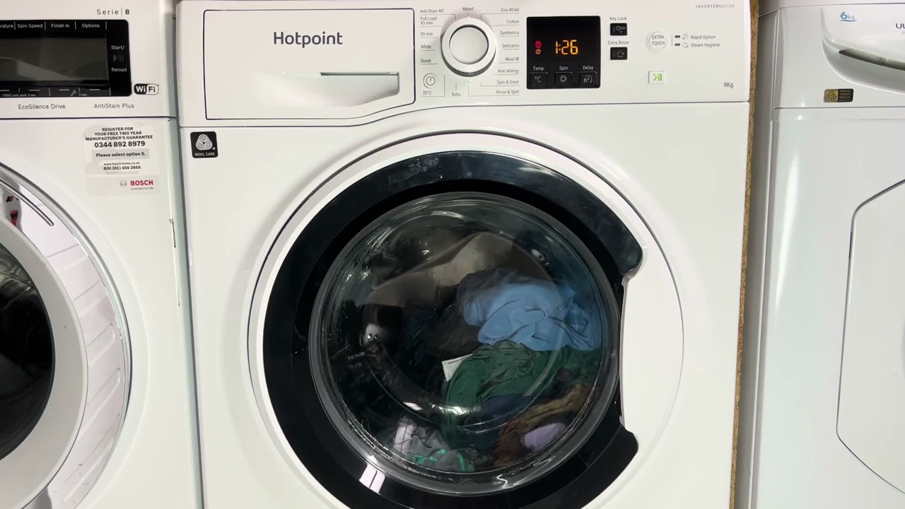 Hotpoint NSWA946WWUK - Mixed 40&deg;C (Full Cycle)