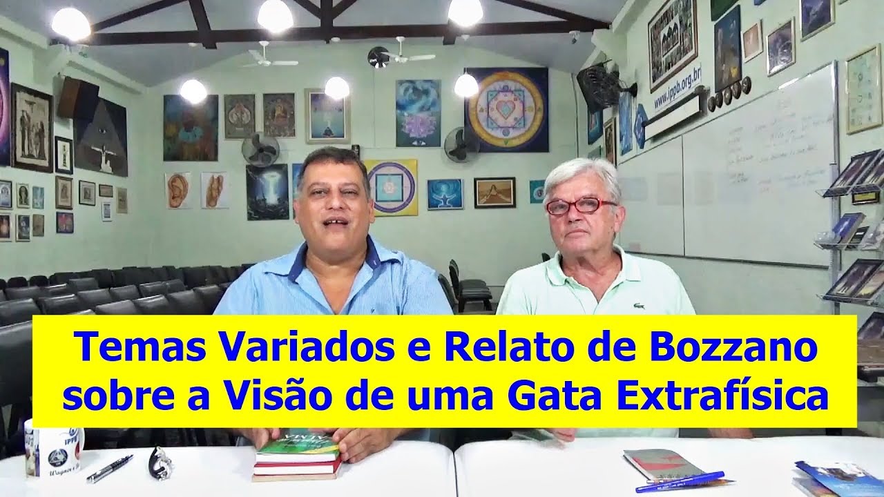 Temas Variados e Relato de Bozzano sobre a Visão de uma Gata Extrafísica | # 9 Stum Pet