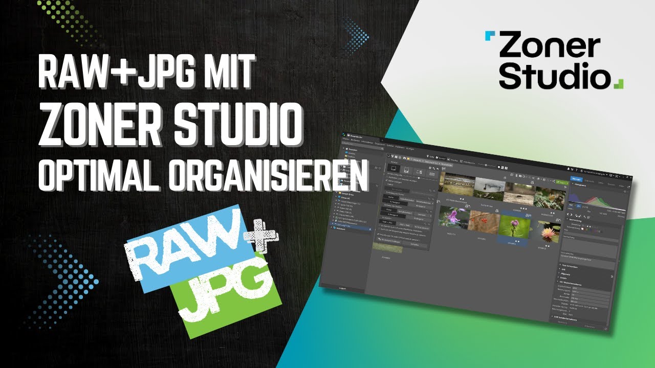 Zoner Studio – umfassende und individualisierbare Optionen für deinen optimalen RAW+JPG Workflow
