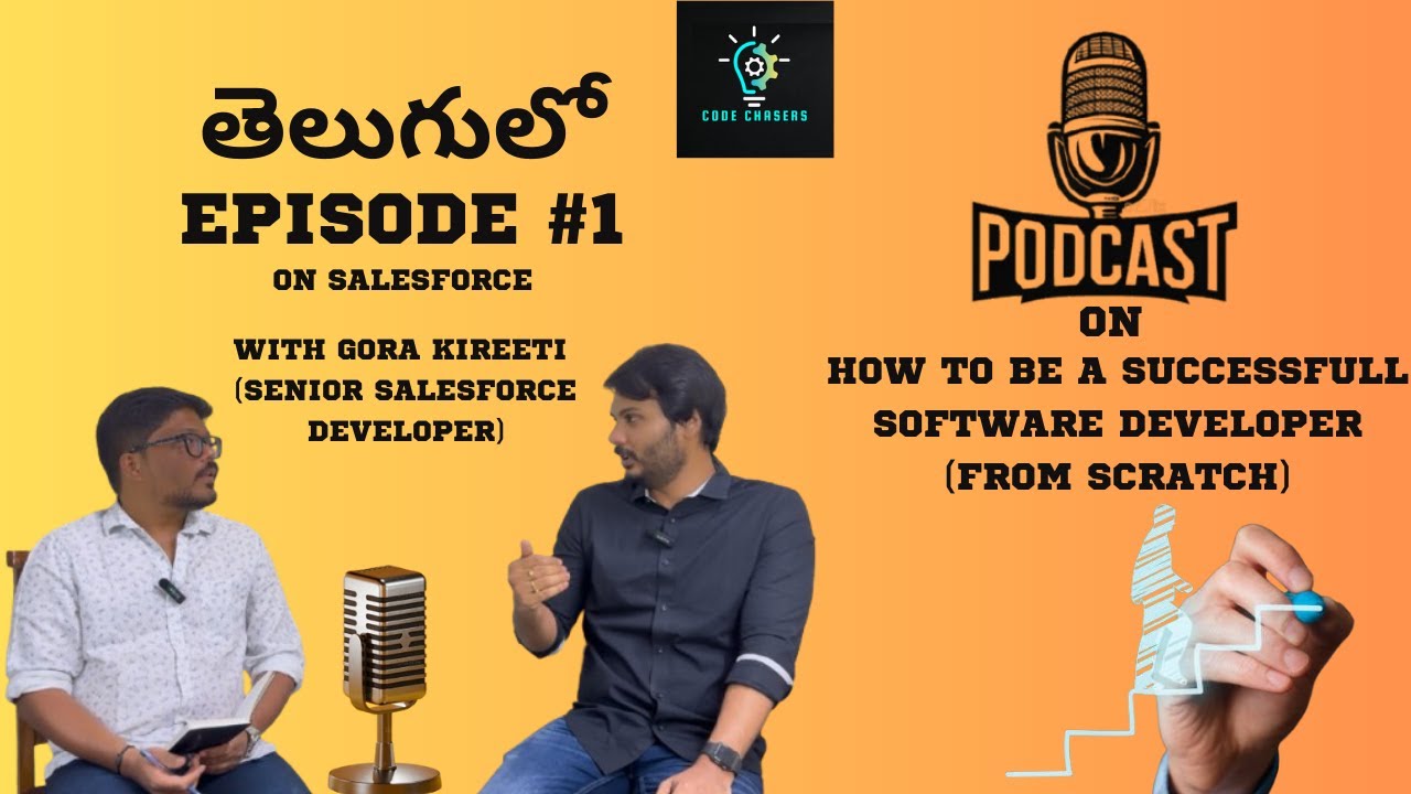 #1 తెలుగులో Roadmap to be a successfull salesforce developer #job #salesforce #tips #podcast #telugu