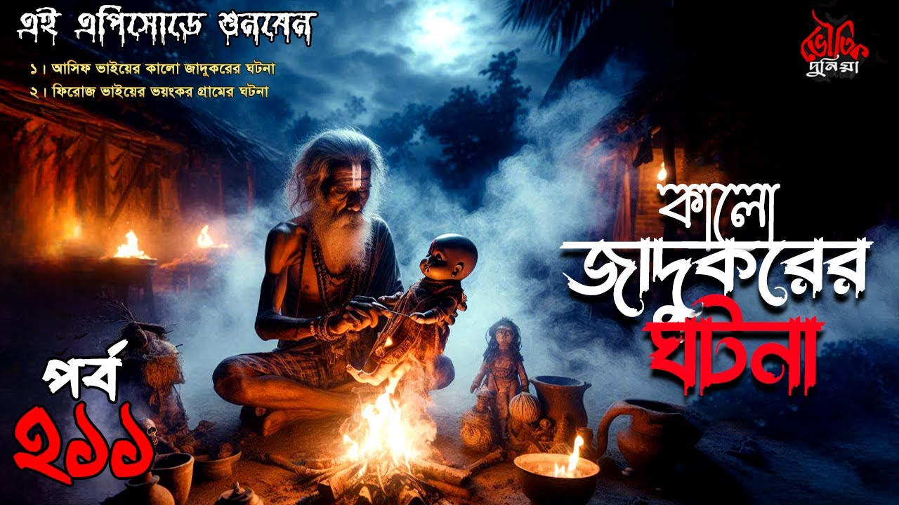 Bhoutik Dunia Episode 211 | কালো জাদুকরের ঘটনা | BHOOT FM | bhoutik dunia kalo jadu