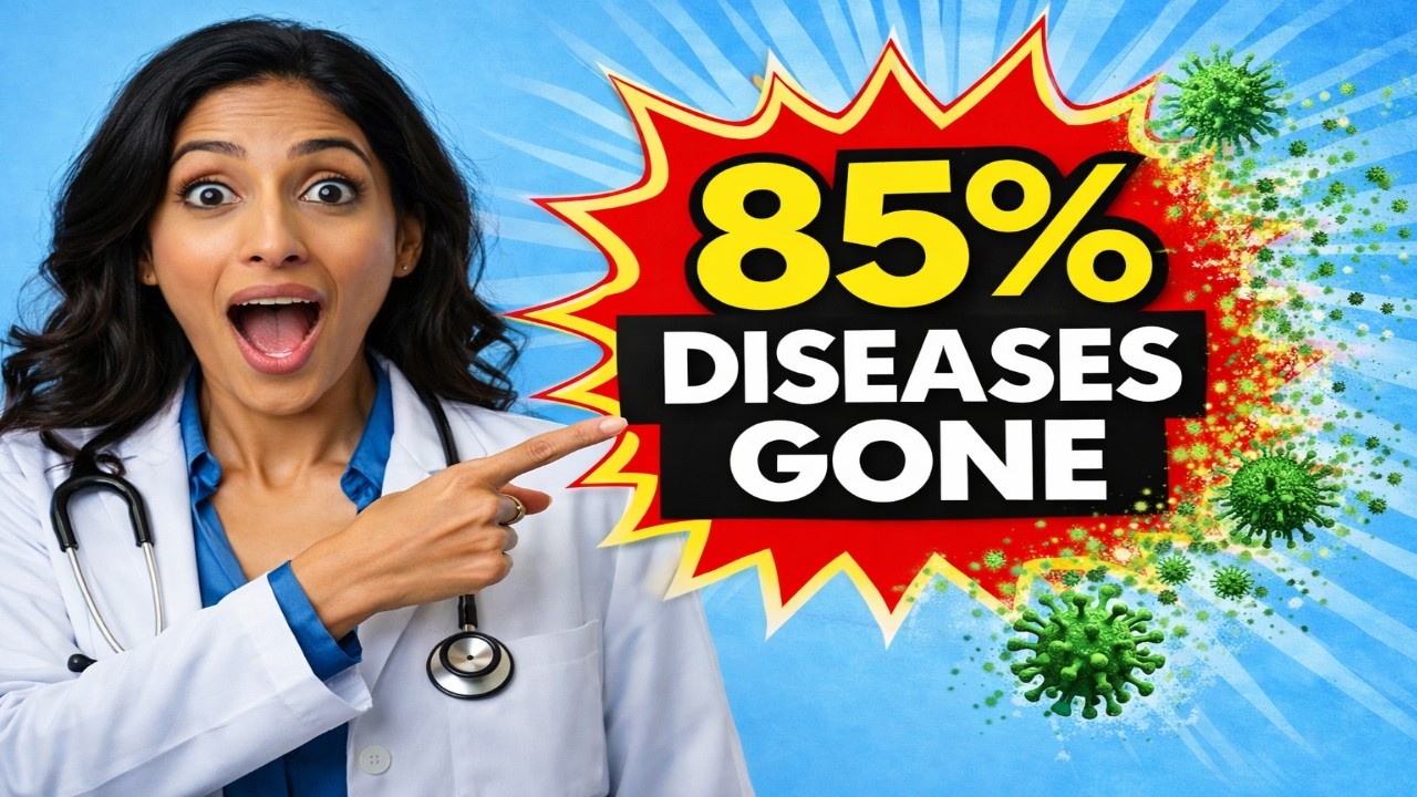 85% of Diseases DISAPPEAR with THIS Skin Secret