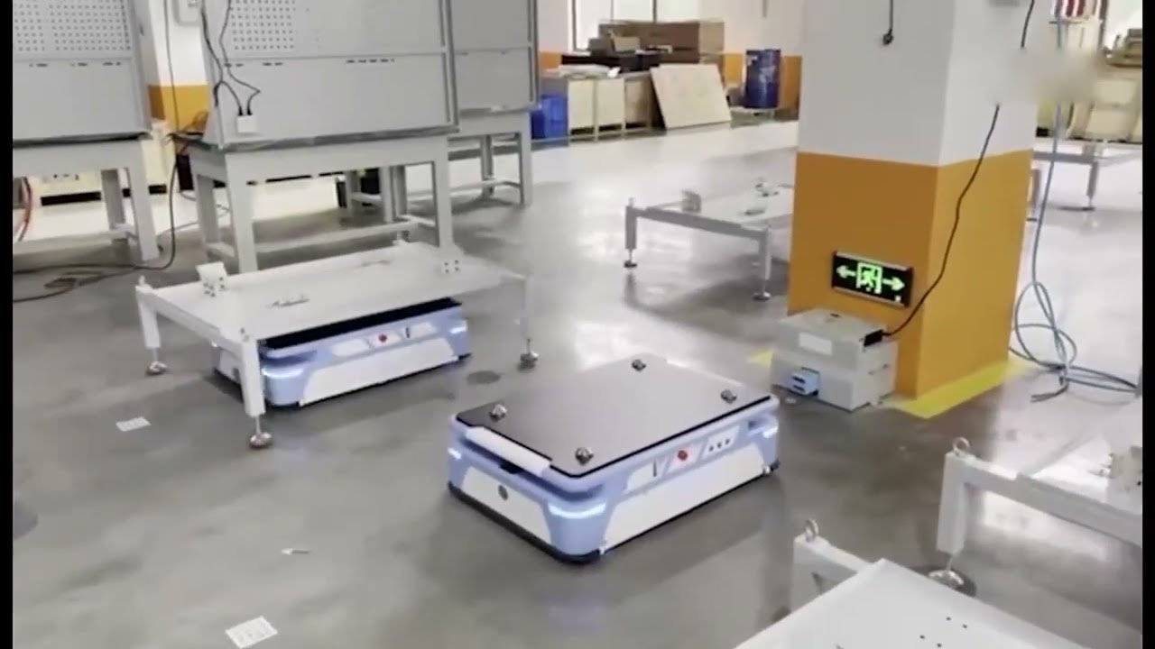 ATEAGO S9-1000 AGV AMR Warehouse Robot Chassis  Rotary Lifting Robot Delivery Robot 1000KG