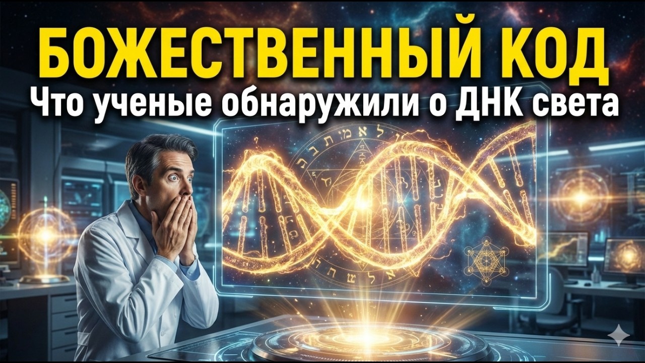 БОЖИЙ КОД В ДНК: Ученые обнаружили Яхве в КАЖДОЙ клетке | Шокирующее доказательство