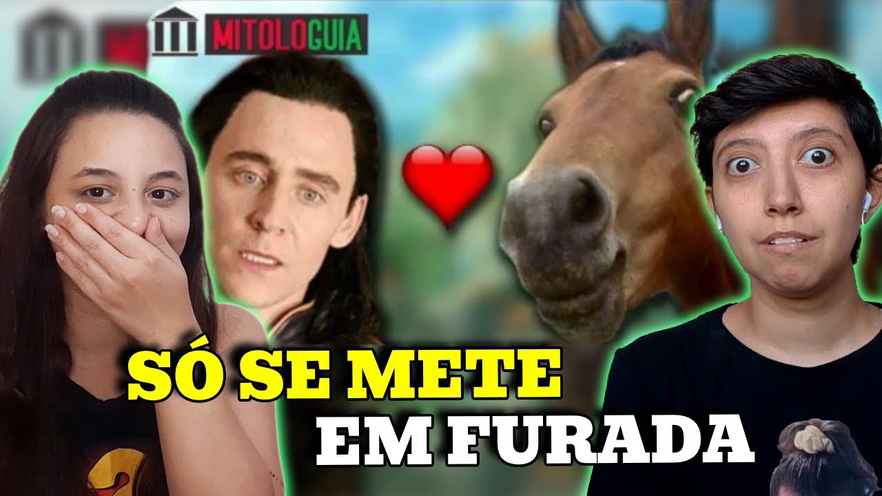 REACT LOKI E O CAVALO - MITOLOGIA NÓRDICA | GUILHERME ANALISA