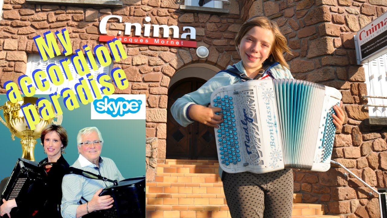 International Accordion Center CNIMA in France - Madlyn accordéon15 ans, ma 2è maison