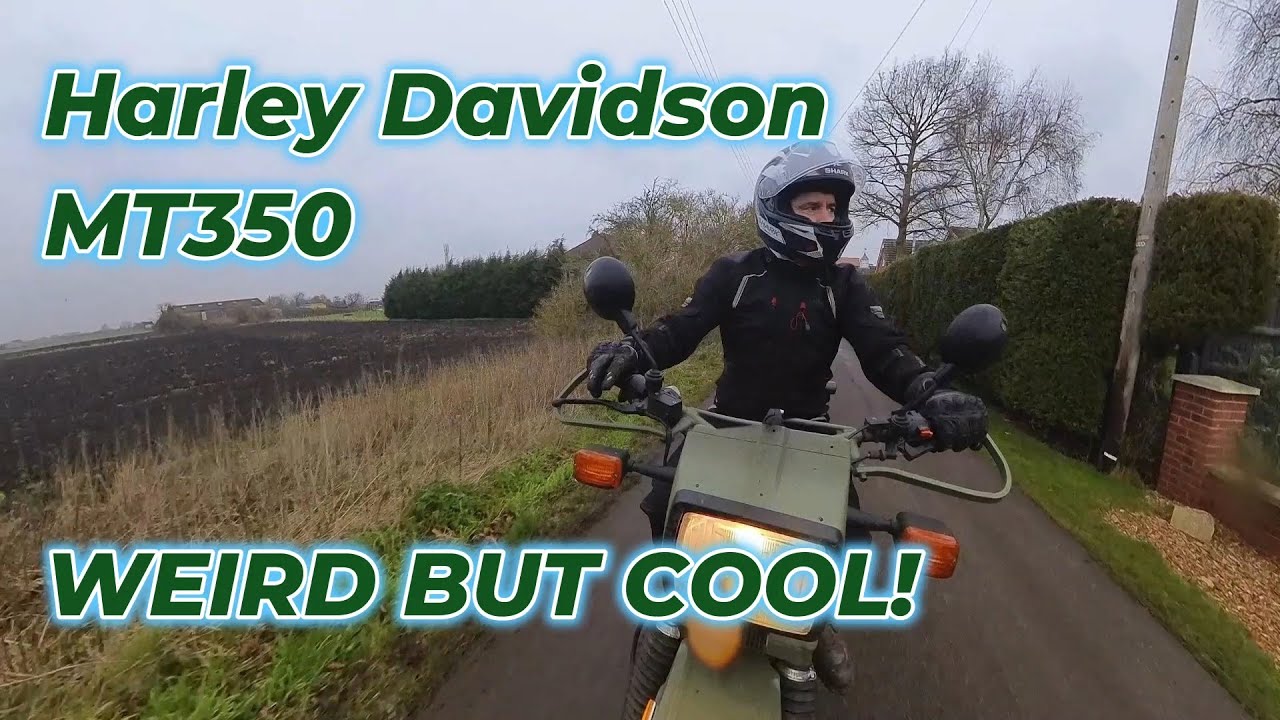 Harley Davidson MT350 - Weird But Cool