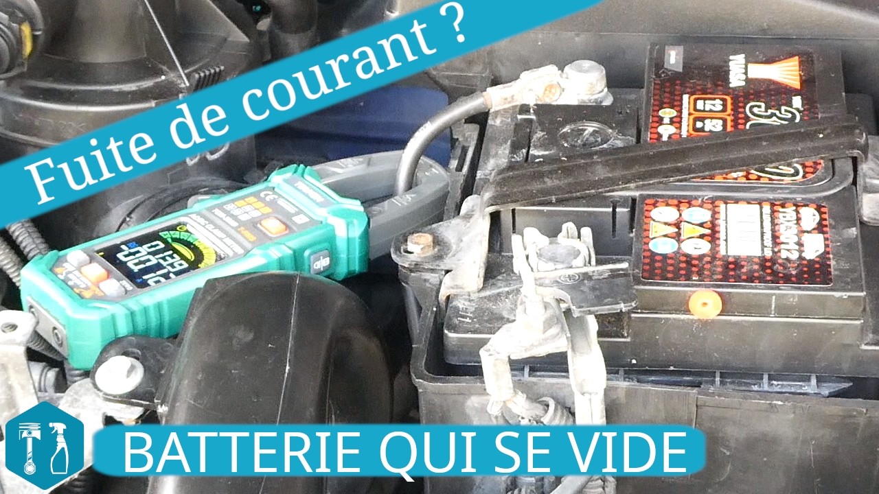 La batterie se vide, je cherche pourquoi