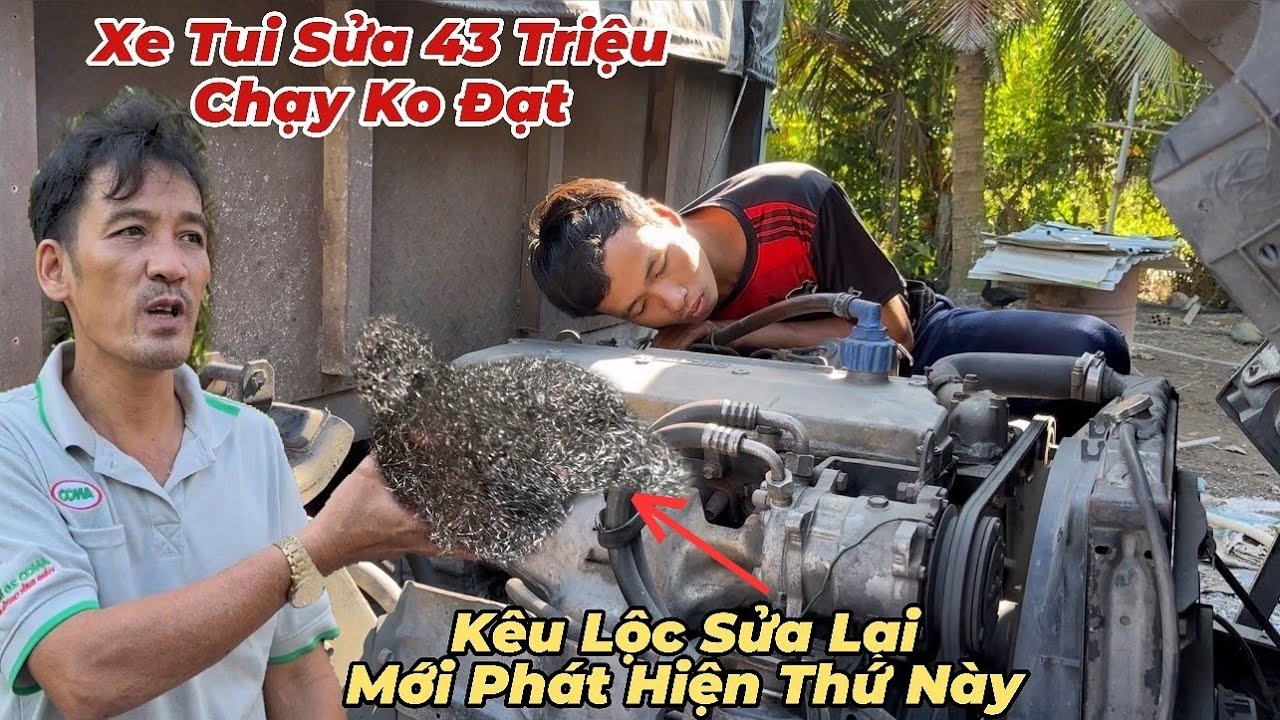 Chủ Xe Quá Tức Khi Làm Xe Tốn Hết 43 Triệu Mà Vẫn Chạy Không Đạt. Mấy Ông Khịa Lộc Vô Coi