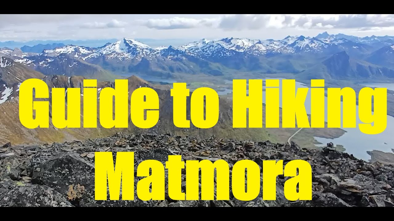 Hiking Matmora in the Lofotens