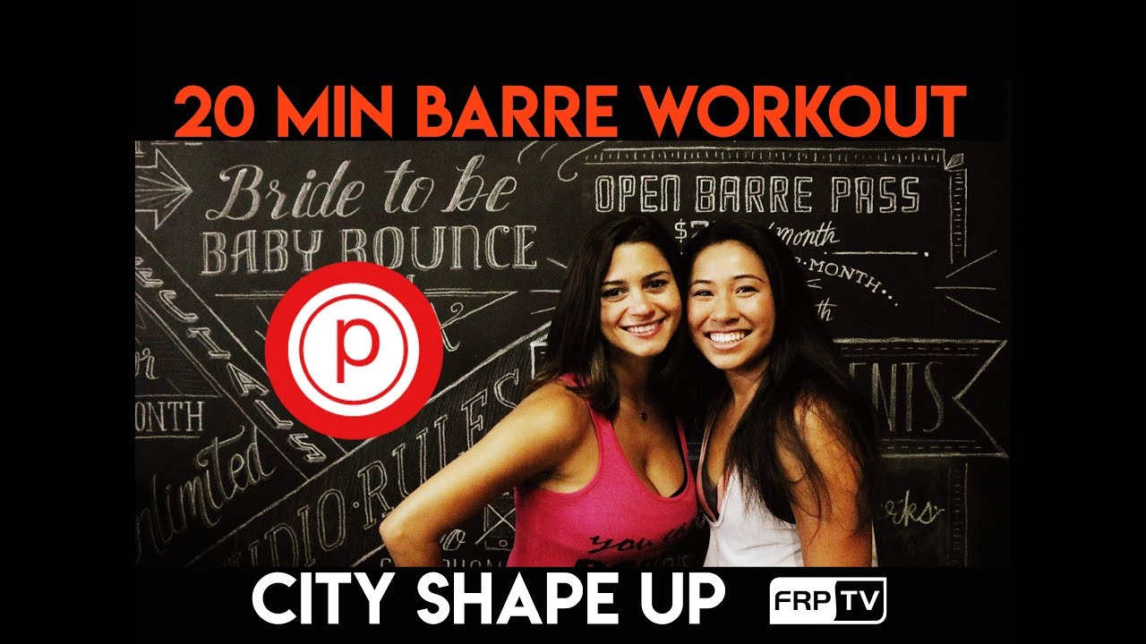 20 minute BARRE WORKOUT and Fit News Interview with Rita from Pure Barre | CITY SHAPE UP