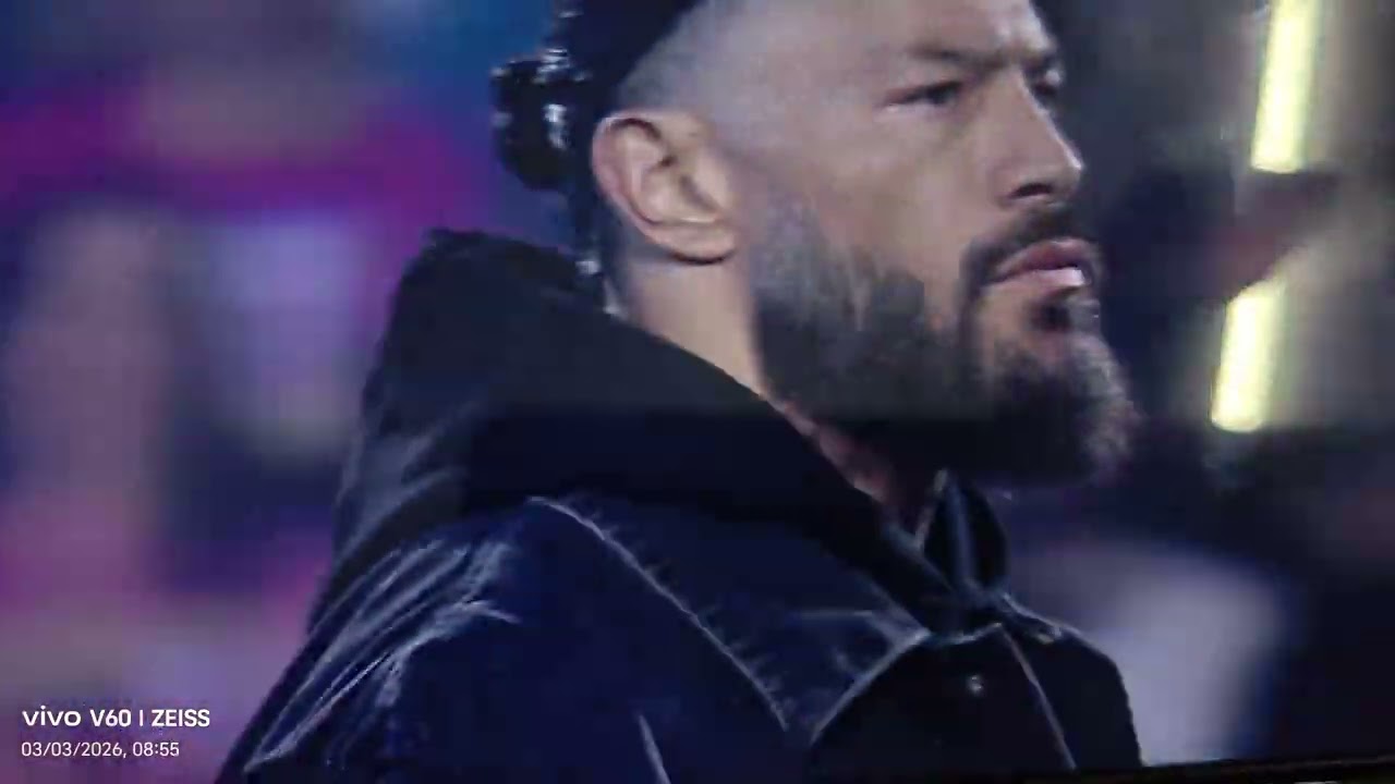 Roman Reigns in raw 2026 ... March 3
