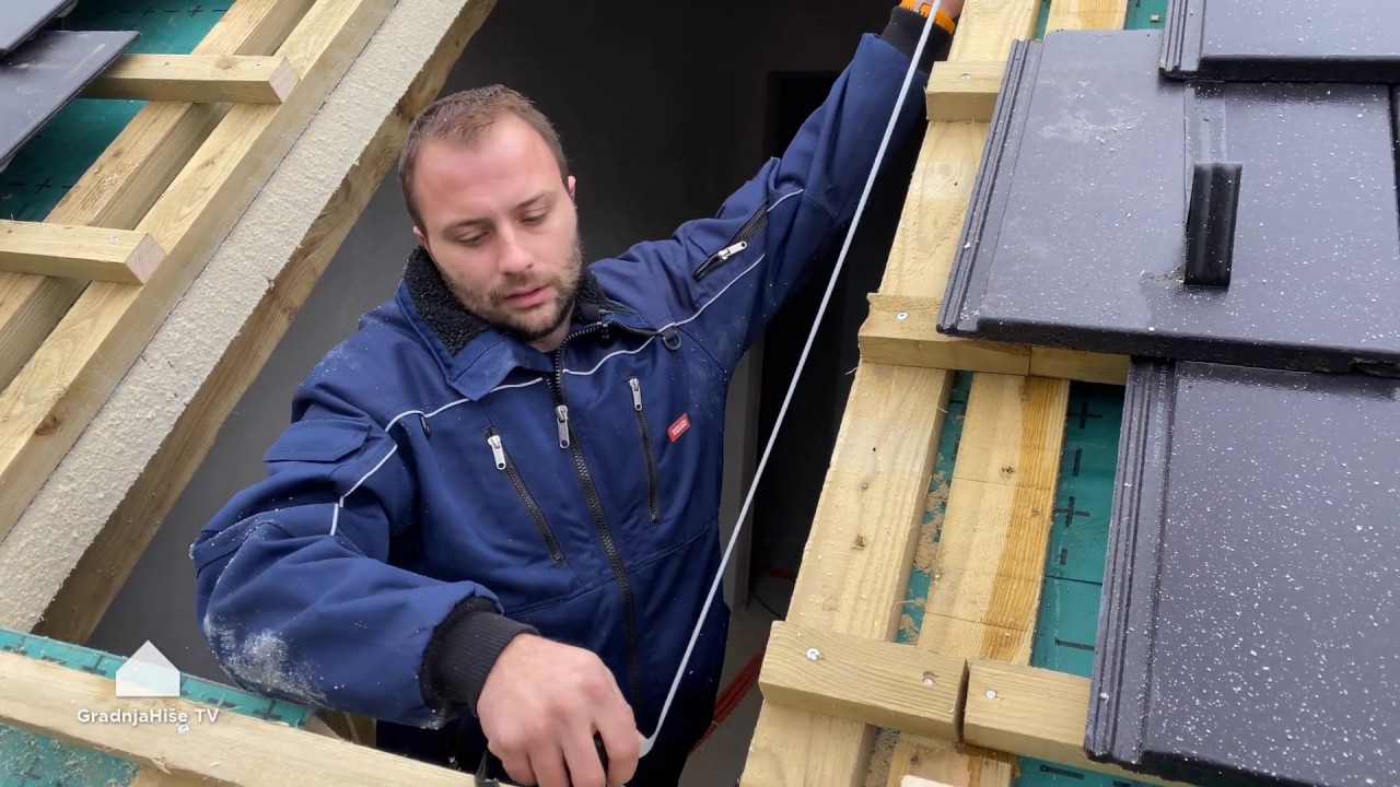 Vgradnja stre&scaron;nega okna | Gradnja Hi&scaron;e TV