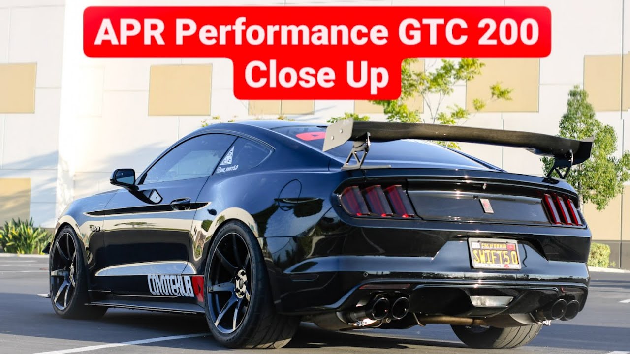 Карбоновое крыло APR для Mustang GT! (GTC-200: обзор, характеристики, установка) *Mustang 2016*