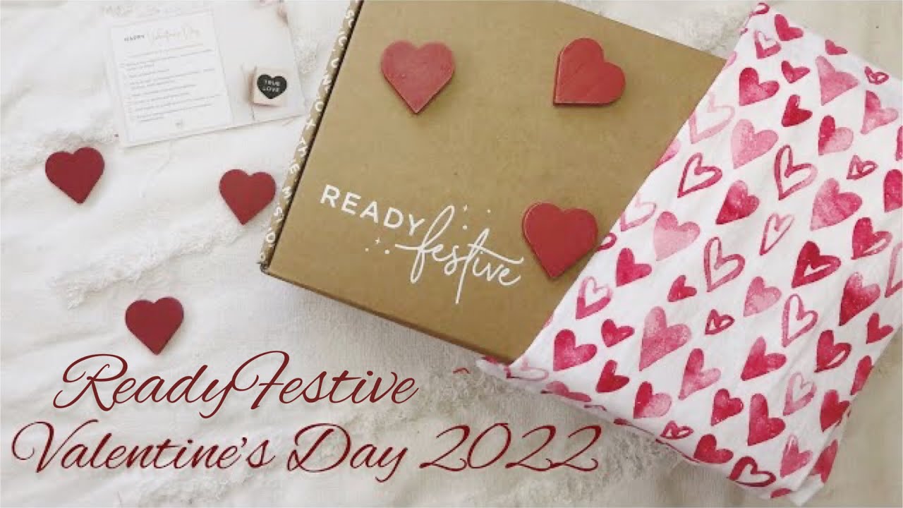 ReadyFestive | 2022 Valentine&rsquo;s Day Subscription Box Unboxing