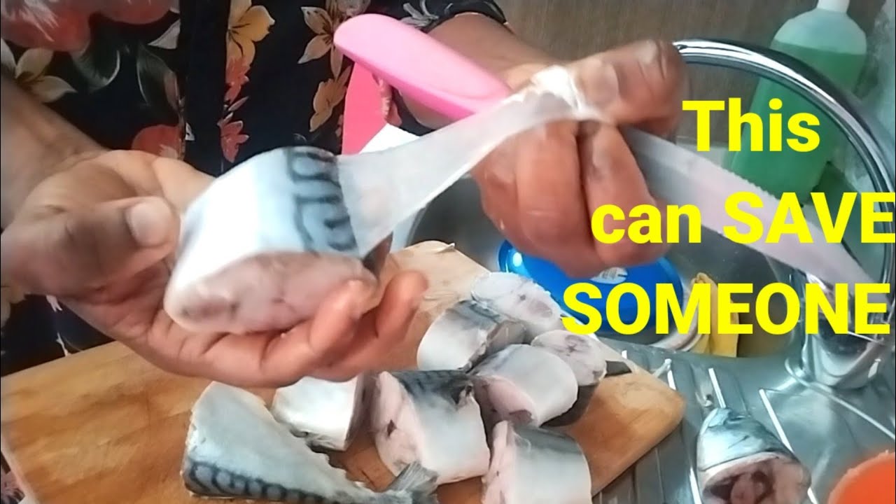 How To Clean Up Mackerel Fish To  Prevent Cancer and other De@dly Diseases