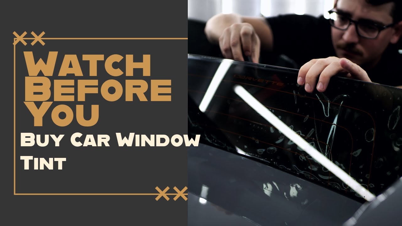 Watch this before you buy car window tint! In Depth Ceramic Car Window Tint Install