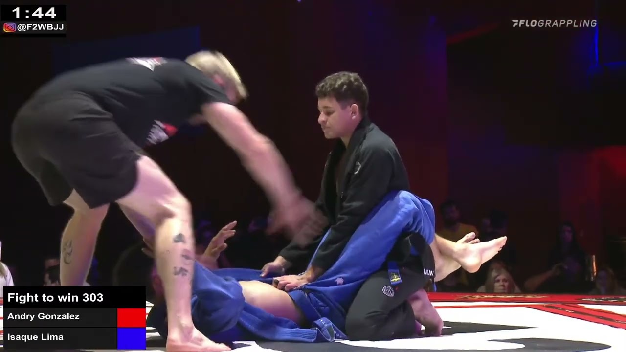 [MY FIRST TOURNMENT IN BLUE BELT] FULL MATCH ISAQUE LIMA VS ANDRY GONZALEZ | FIGHT TO WIN 303 MIAMI
