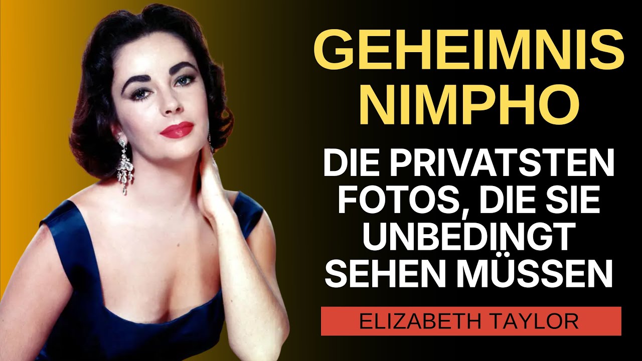 Elizabeth Taylors privateste Fotos, die du sehen MUSST & die unentdeckte Geschichte 📸✨