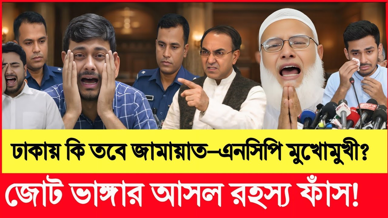 জামাত-এনসিপি জোটে ফাটল? I jamaat l BMP l NCP I open talk BD 24 I news 