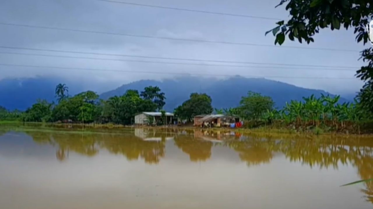Cantón Montalvo: desborde del río Balsas deja bajo el agua a 70 familias
