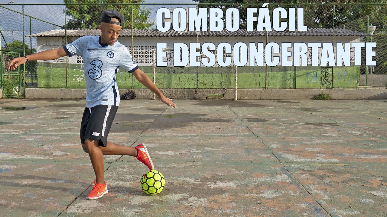 COMBO FÁCIL DE DRIBLES DE FUTSAL PARA USAR NOS RACHÕES - APRENDA