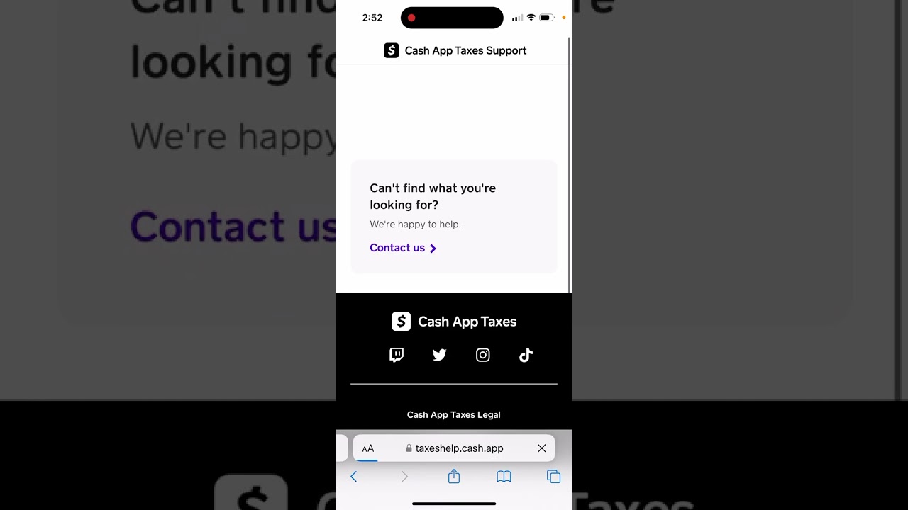How to start a free tax filing in Cash App?