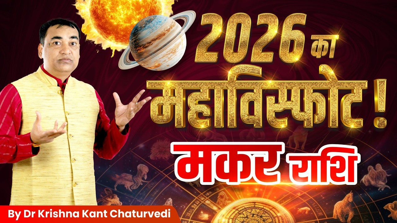 सूर्य-शनि टकराव 2026 – मकर (Makar) Capricornus राशि की किस्मत या कर्मों का हिसाब? जानिए उपाय