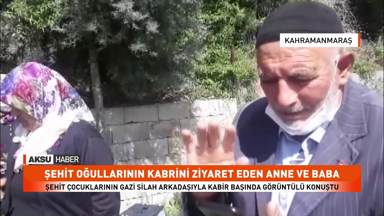 Şehit Çocuklarının Gazi Silah Arkadaşıyla Kabir Başında Görüntülü Konuştu