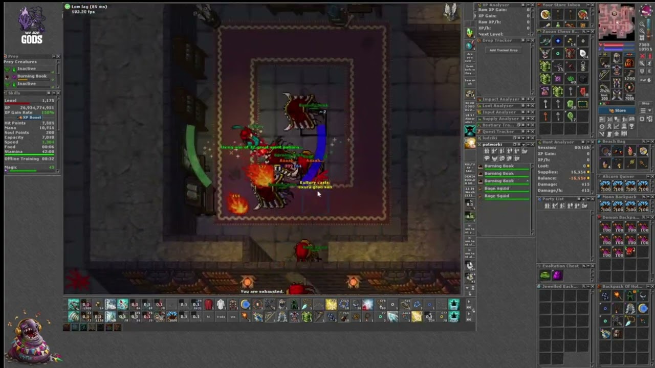 How to trap Fire Library? Easy follow through
