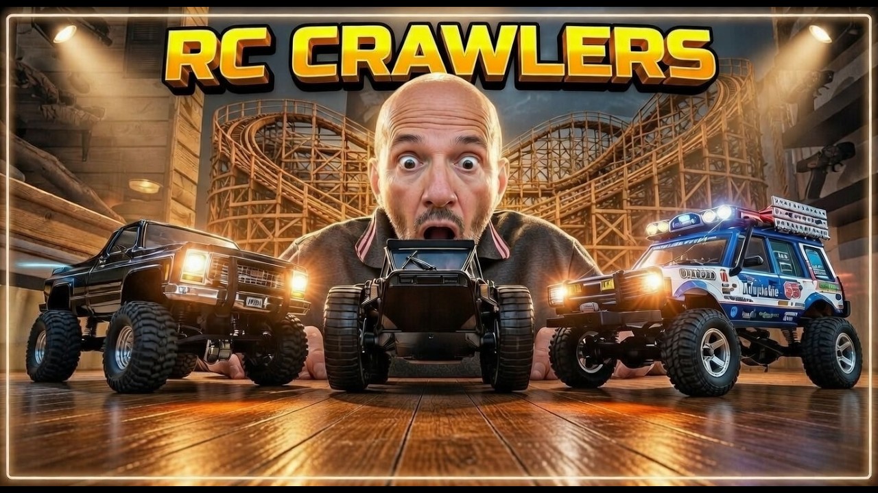 TEST EXTRÊME, FRANCHISSEMENT RC CRAWLER 
