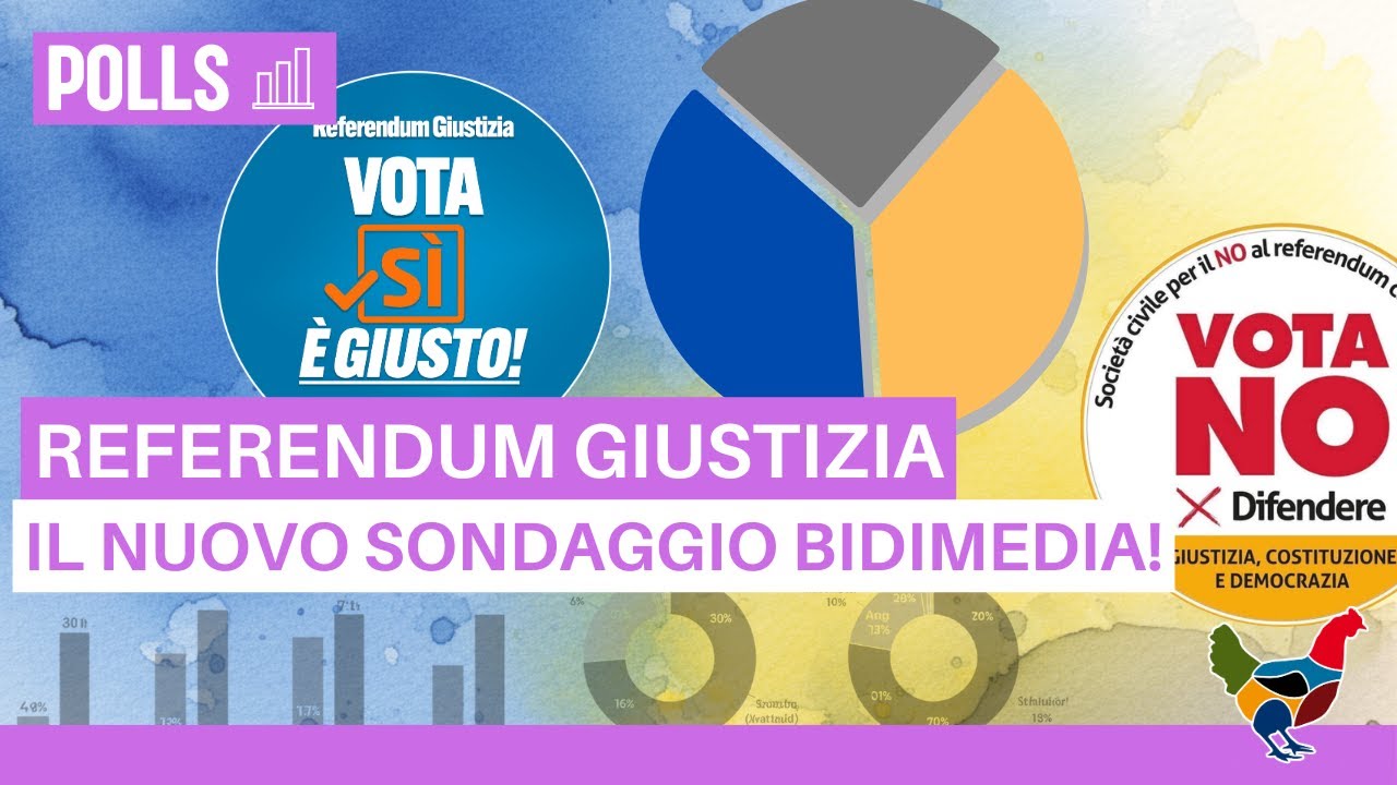 Referendum Giustizia, IL NUOVO SONDAGGIO BIDIMEDIA - Polls