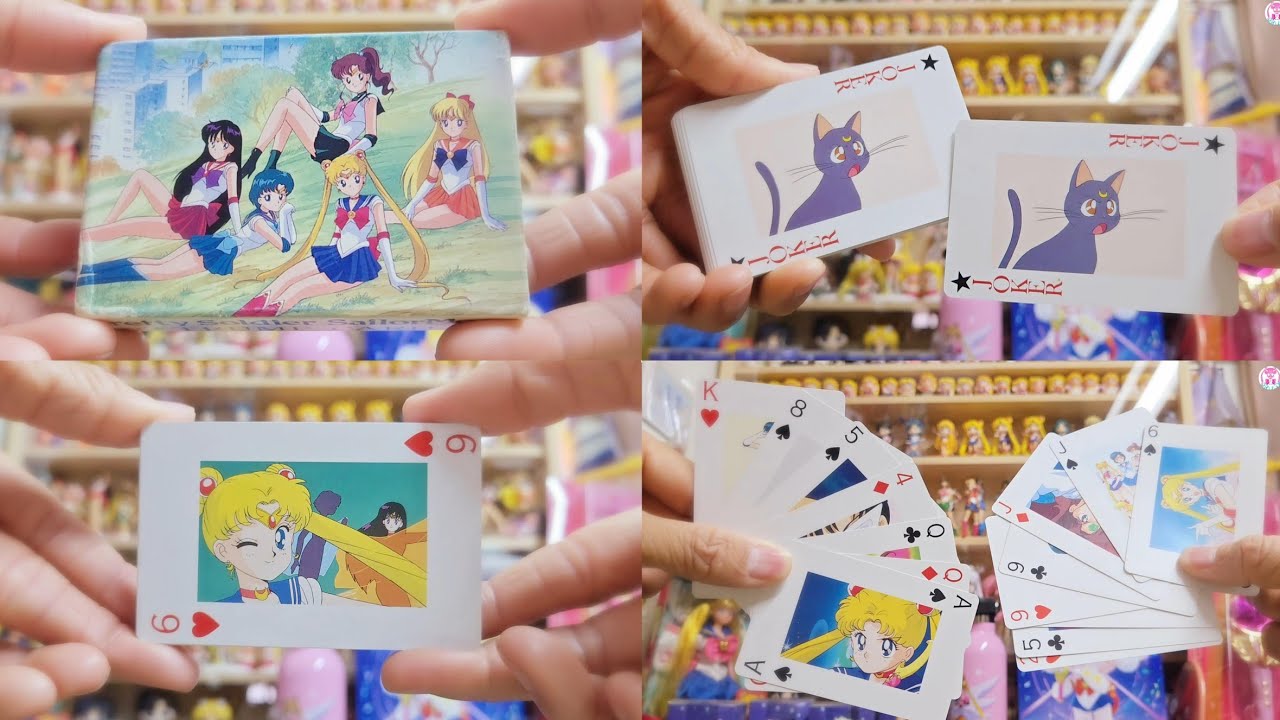 💀 Vintage Toy | Sailor Moon Trump Card | Playing Cards | 美少女戦士 | セーラームーン