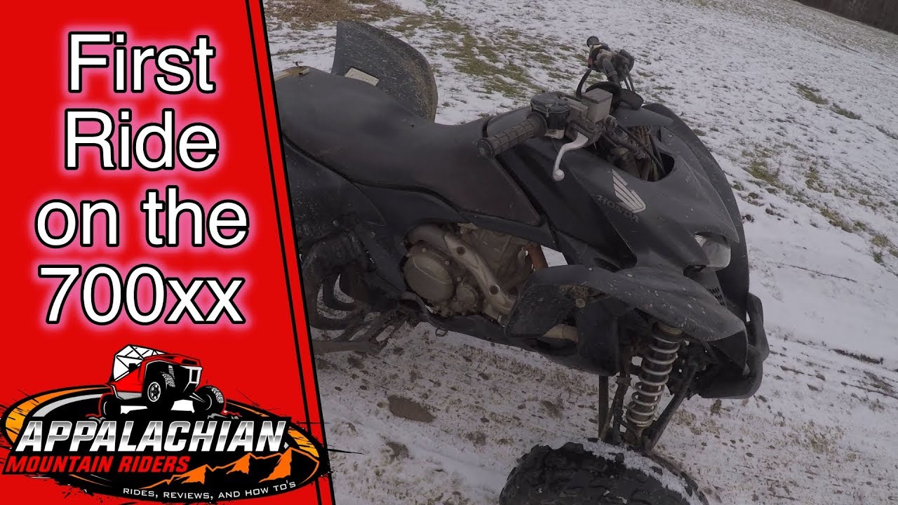 Honda TRX700xx Refreshining Part 3: The Maiden Voyage!