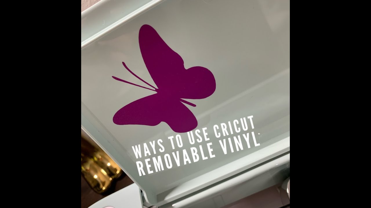 How to Use Cricut Removable Vinyl | Step-by-Step Tutorial 🎨✨